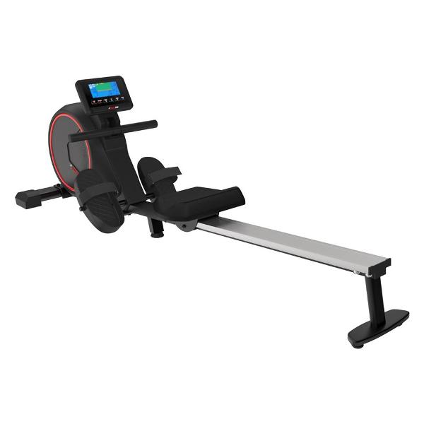 Гребной тренажер для дома UnixFit 410E электромагнитный кардио тренажер спортивный для спины, ног и рук, до 130 кг