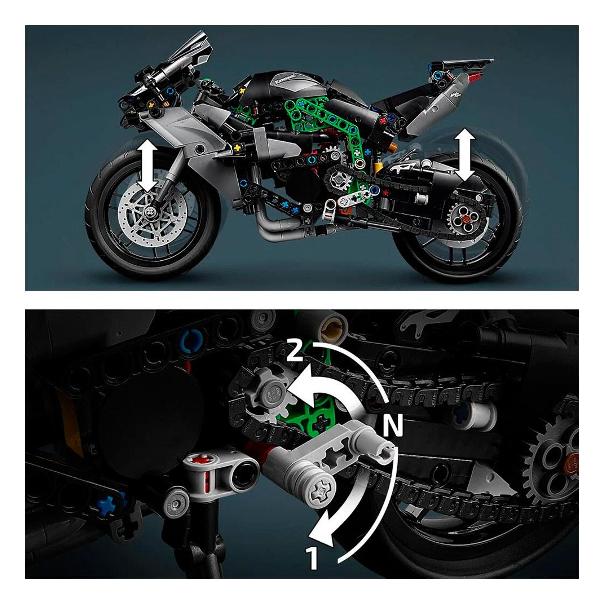 Конструктор Lego Technic Мотоцикл Kawasaki Ninja (42170)