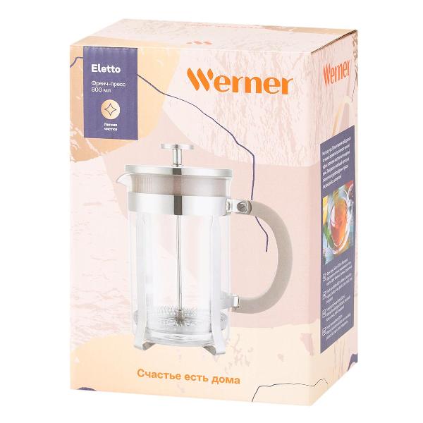 Френч-пресс Werner Eletto, 800 мл