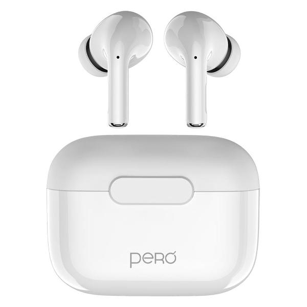 Наушники True Wireless Pero TWS06 COMFORT White фото