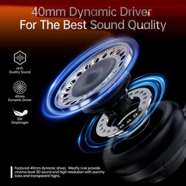 Наушники True Wireless Weofly Tour ANC черный