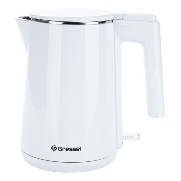 Электрочайник Gressel GRK-1103 белый