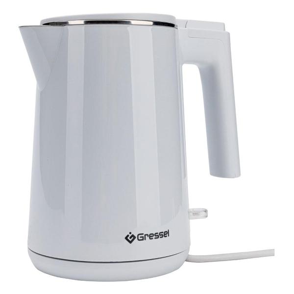 Электрочайник Gressel GRK-1103 белый