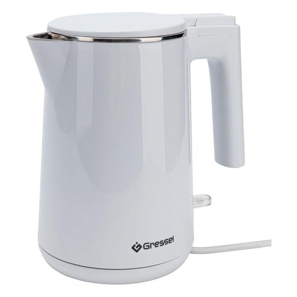 Электрочайник Gressel GRK-1103 белый