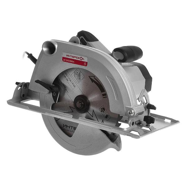 Электропила циркулярная ИНТЕРСКОЛ ДП-235 / 2000М (554.2.0.70)