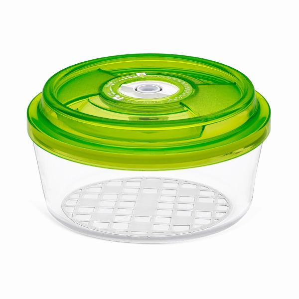 Контейнер для вакуумного упаковщика Zepter круглый, d 23, h 9,5, 3,3 л