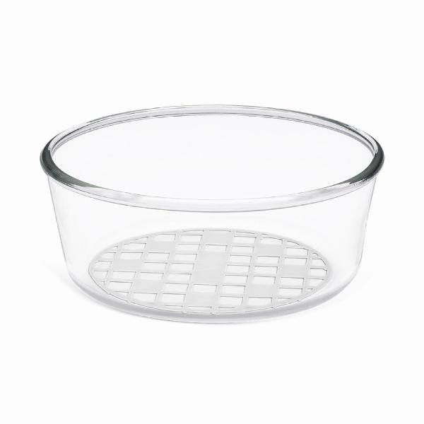 Контейнер для вакуумного упаковщика Zepter круглый, d 23, h 9,5, 3,3 л