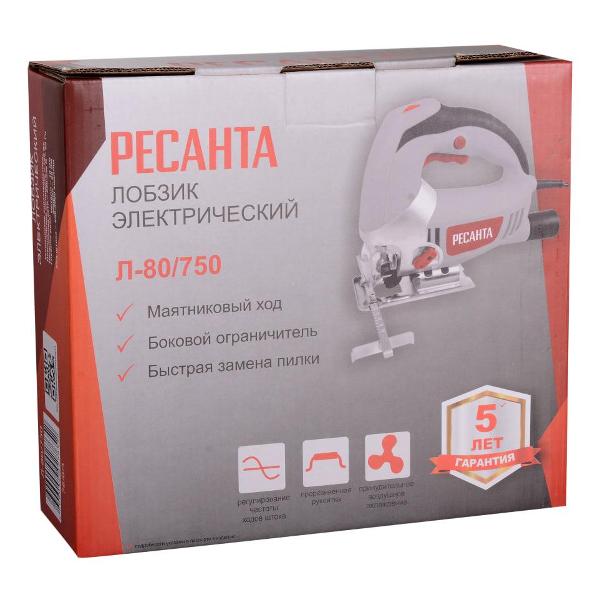 Электролобзик Ресанта Л-80/750 (75/9/3)