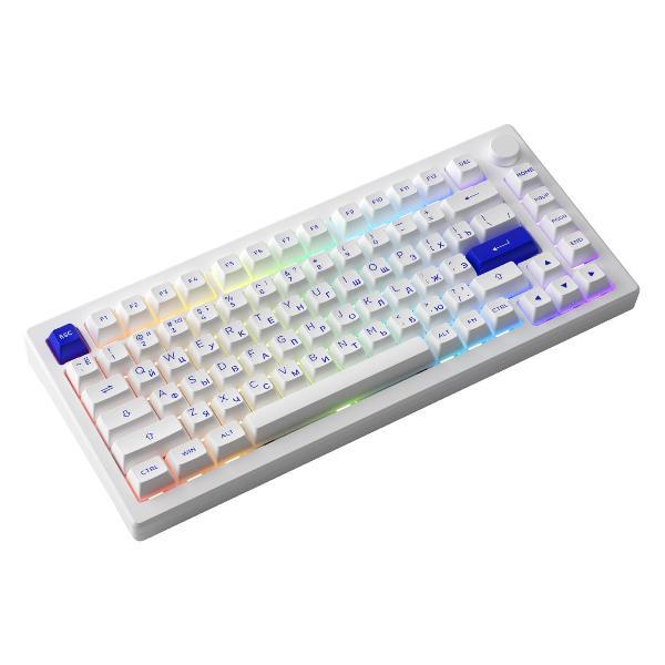 Игровая клавиатура Akko MOD007B PC Blue&White