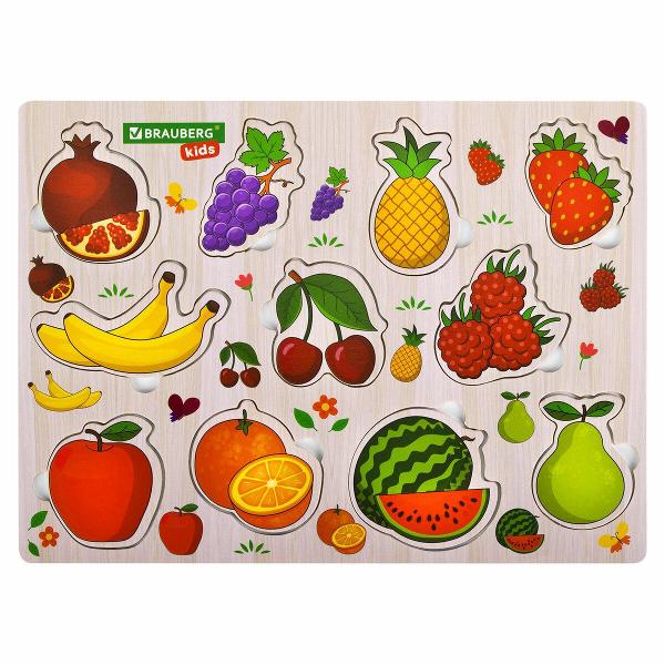 Конструктор детский Brauberg Фрукты и ягоды