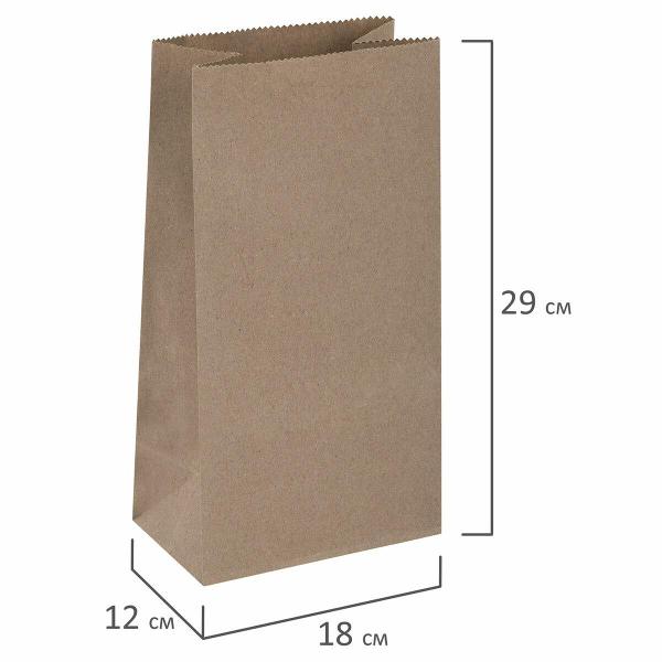 Пакет для продуктов Laima 18х12х29см ECO, 100 шт.