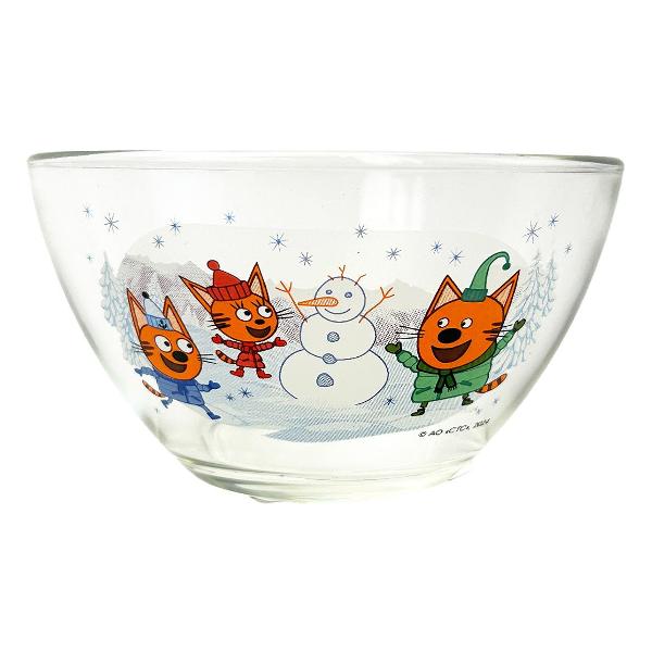 Набор посуды ND Play Три Кота. Зимние Каникулы. Веселые снеговики