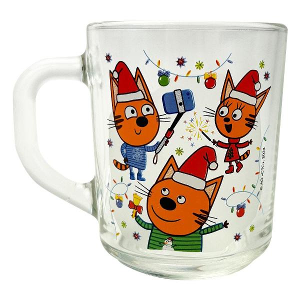 Набор посуды ND Play Три Кота. Зимние Каникулы. Гирлянды