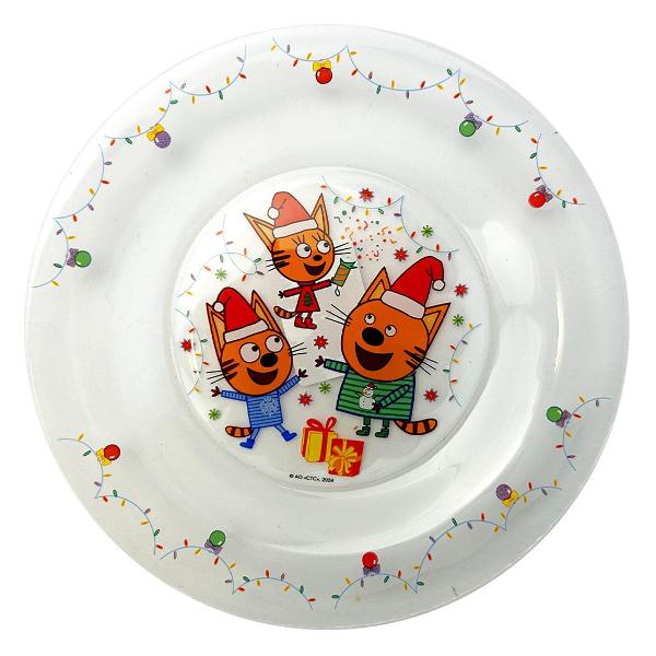 Набор посуды ND Play Три Кота. Зимние Каникулы. Гирлянды