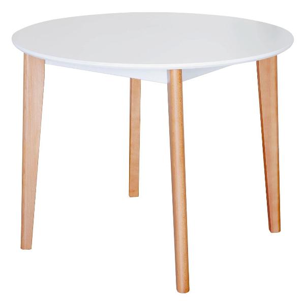 Стол обеденный Skyland LYKKE TR-90 белый бук