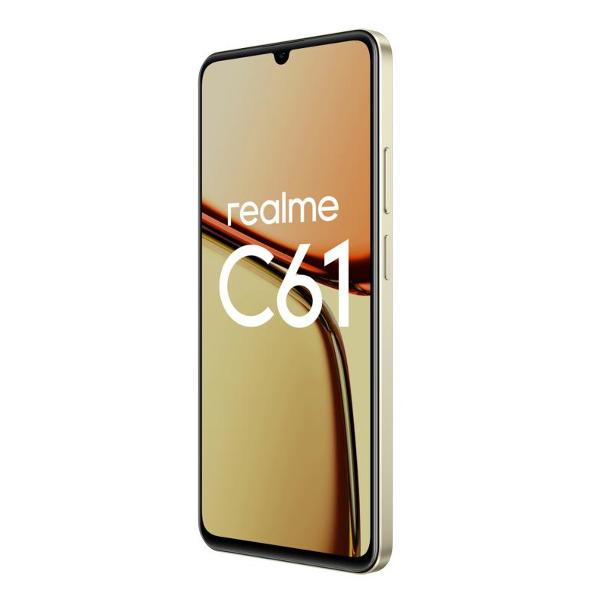 Смартфон realme С61 6/128GB золотой