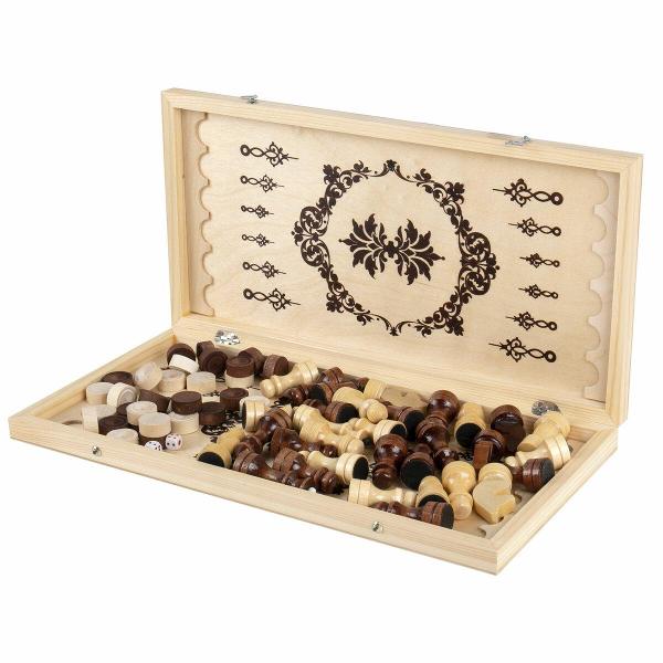 Шахматы Золотая сказка 40х40см ЗС (665364)