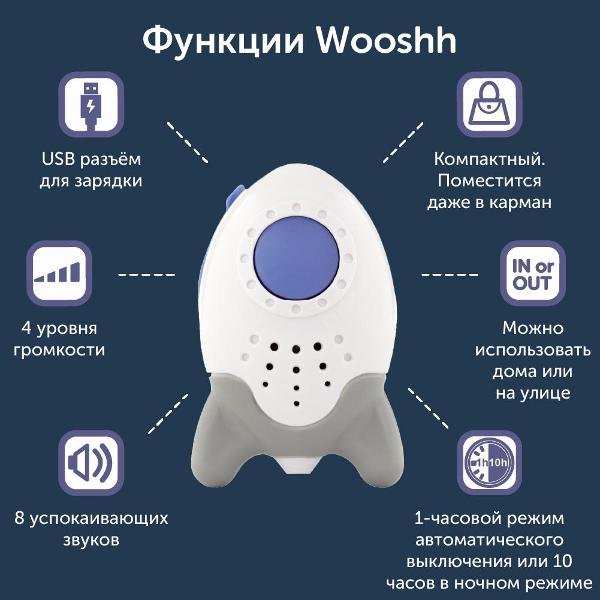 Укачивающее устройство Rockit Wooshh SB01