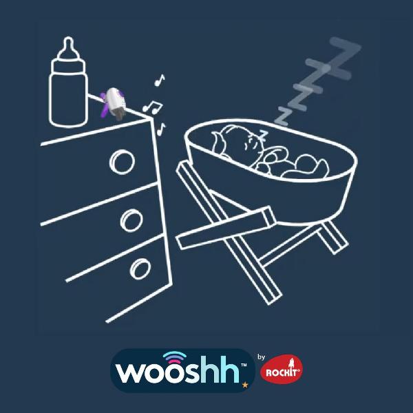 Укачивающее устройство Rockit Wooshh SB01