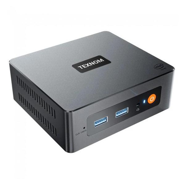 Системный блок мини TEXNOM 11AIR (Intel Celeron N5095, 8GB RAM, 128GB SSD, Wi-Fi, BT, Windows 11)