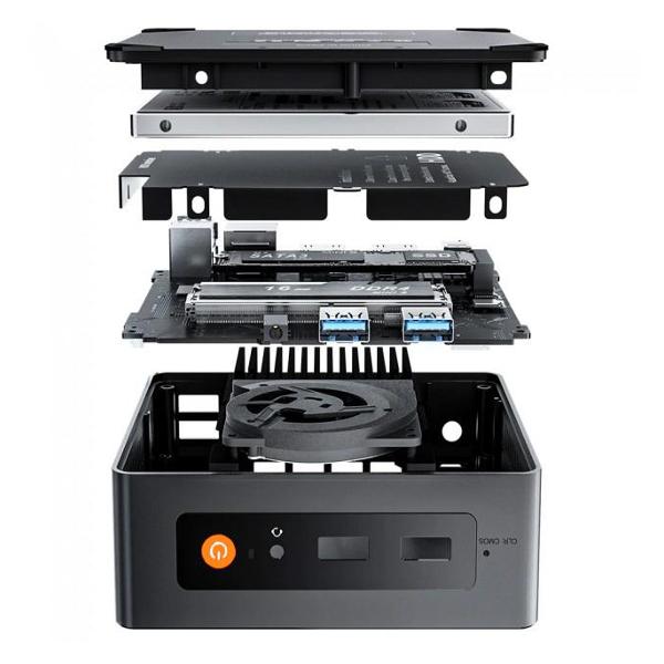 Системный блок мини TEXNOM 11AIR (Intel Celeron N5095, 8GB RAM, 128GB SSD, Wi-Fi, BT, Windows 11)