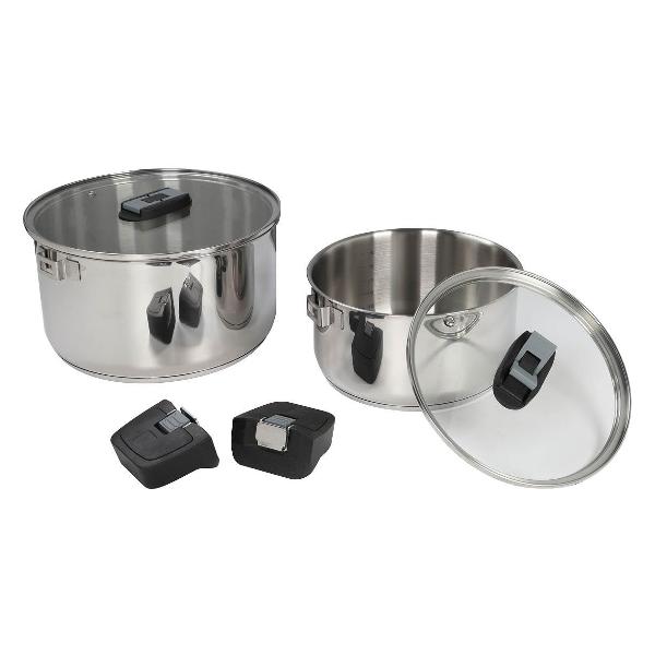 Набор кастрюль Oursson CS4406S Grey фото