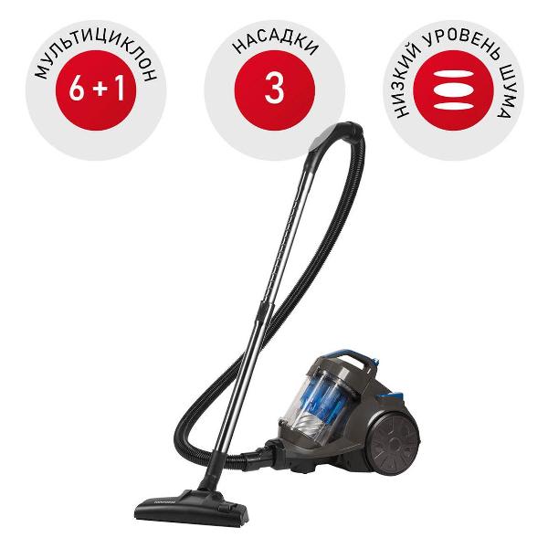 Пылесос с контейнером для пыли Redmond RV-C337