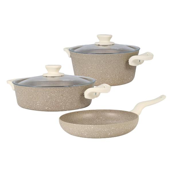 Набор кастрюль Oursson CS2605A/CR