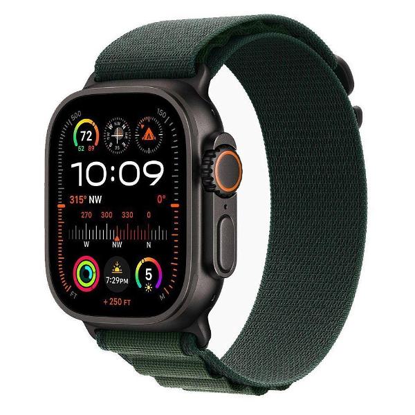 Смарт-часы Apple Watch Ultra 2 Black Alpine Loop Dark Green фото