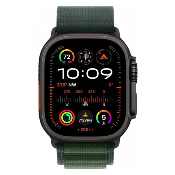 Смарт-часы Apple Watch Ultra 2 Black Alpine Loop темно-зеленый