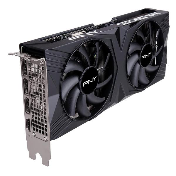 Видеокарта PNY RTX 4060 Ti 8GB VERTO Dual Fan DLSS 3 (VCG4060T8DFXPB1)