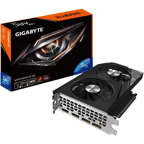 Видеокарта GIGABYTE Arc A380 6GB GV-IA380WF2OC-6GD
