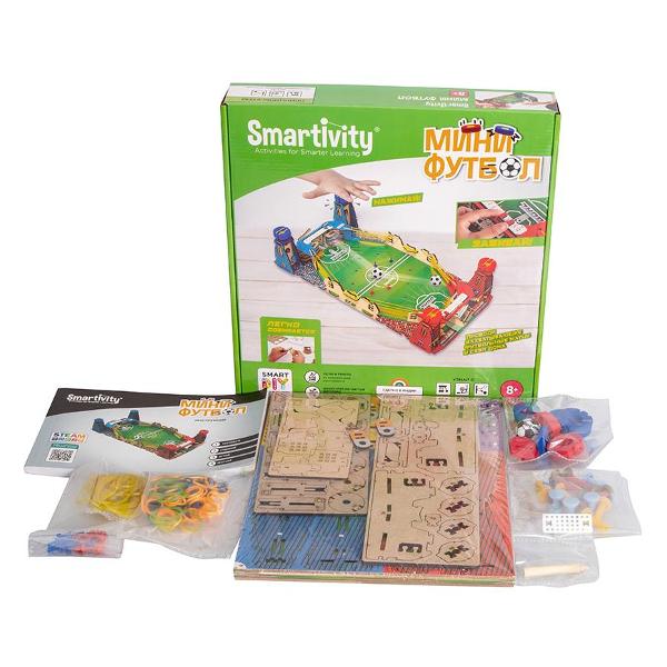 Конструктор деревянный детский Smartivity Мини Футбол фото