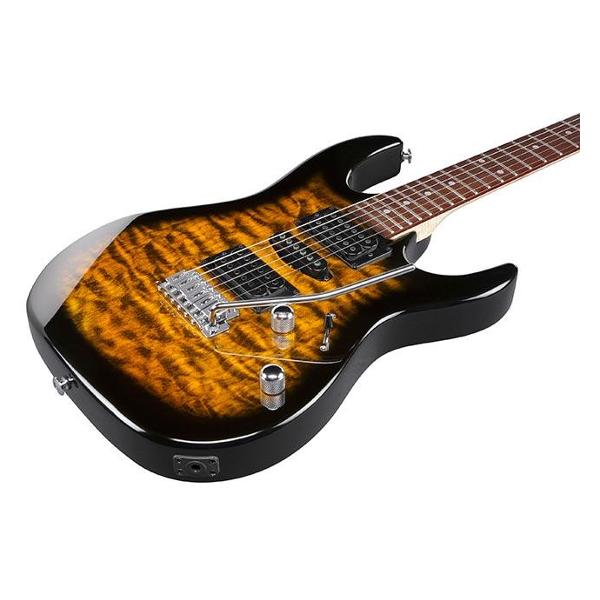 Электрогитара Ibanez GRX70QA Sunburst