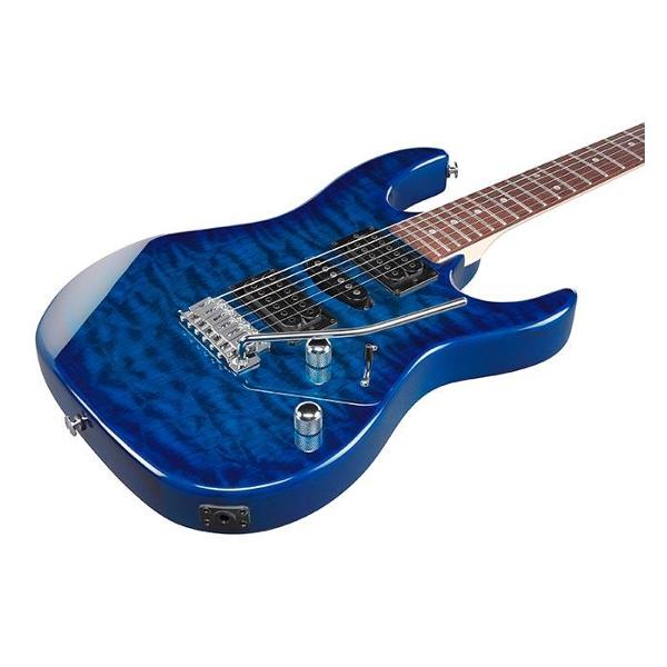 Электрогитара Ibanez GRX70QA Blue Burst