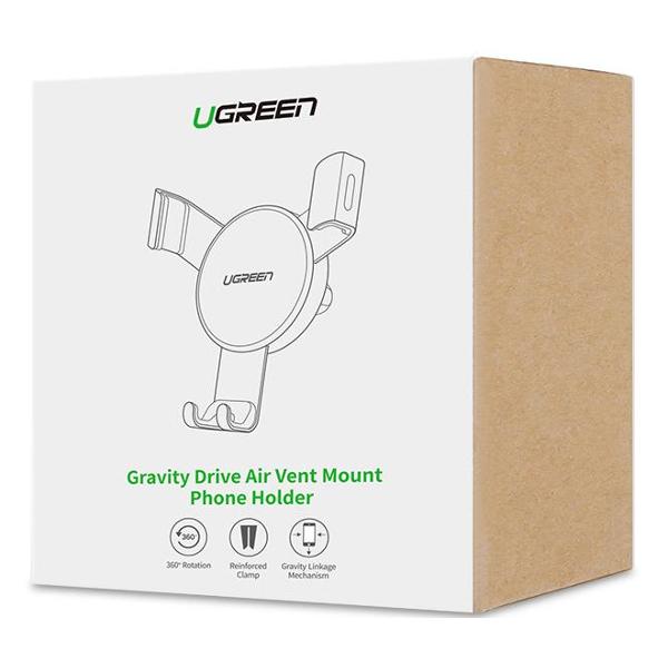 Держатель автомобильный для смартфонов uGreen LP130 на вентиляционную решетку