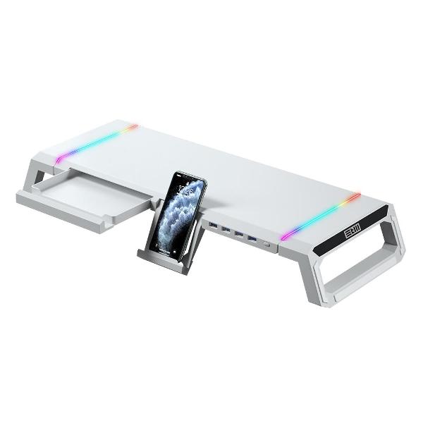 Подставка под монитор STM MS2RGB белый