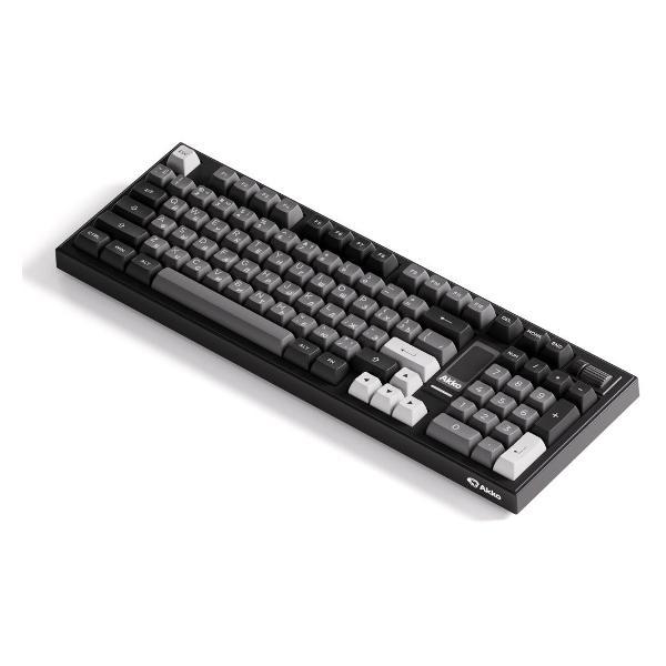 Клавиатура беспроводная Akko 5098B-Black&Sliver