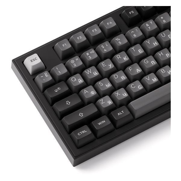 Клавиатура беспроводная Akko 5098B-Black&Sliver