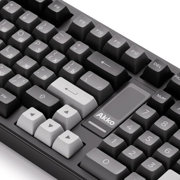 Клавиатура беспроводная Akko 5098B-Black&Sliver