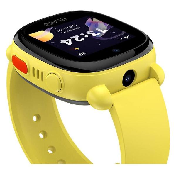 Часы с GPS трекером Elari 4G Lite желтый