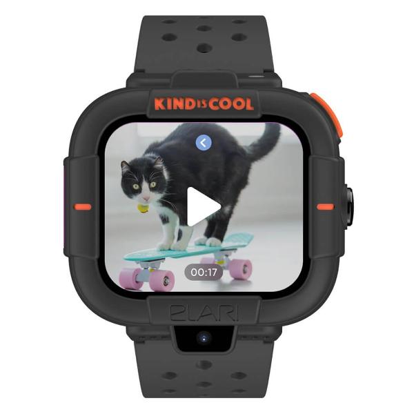 Часы с GPS трекером Elari KidPhone черный