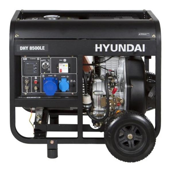 Генератор дизельный Hyundai DHY 8500LE фото