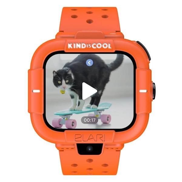 Часы с GPS трекером Elari KidPhone оранжевый