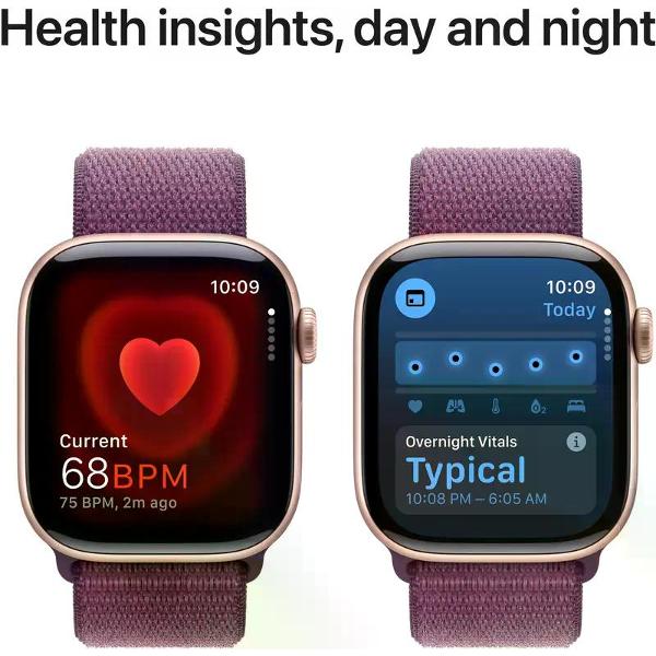 Смарт-часы Apple Watch Series 10 46mm розовое золото Sport Loop