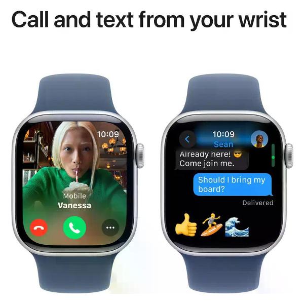 Смарт-часы Apple Watch Series 10 46mm Silver Sport Band