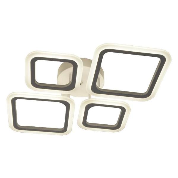 Люстра Estares OVAL 60W 4S-600x445x95-белый
