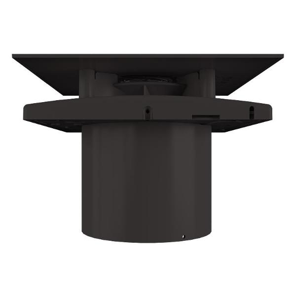 Вентилятор вытяжной НашВент Самба 125 черный матовый