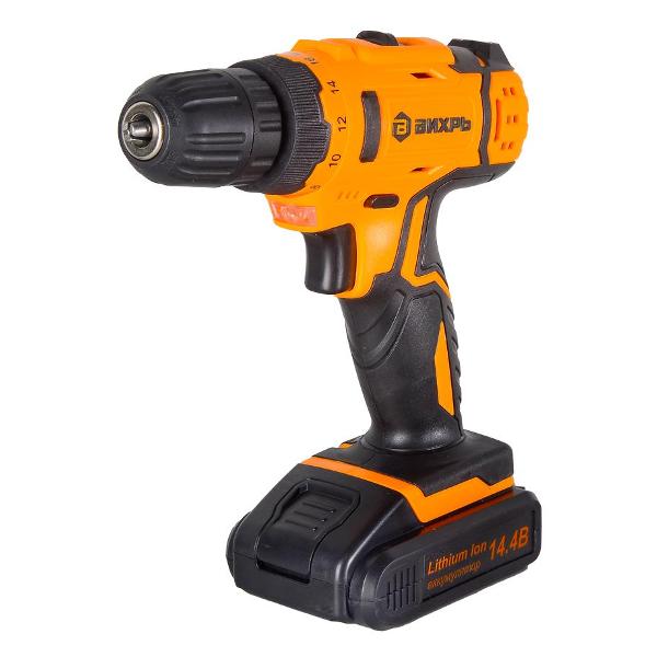 Шуруповерт аккумуляторный Вихрь ДА-14Л-2KА (ДА-14Л-2K) (1,5 А/ч)