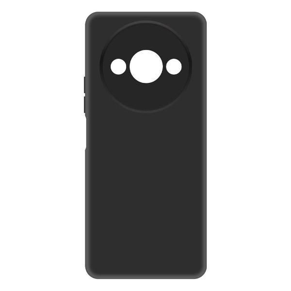 Чехол Krutoff Soft Case для Xiaomi Redmi A3x/A3/Poco C61 черный